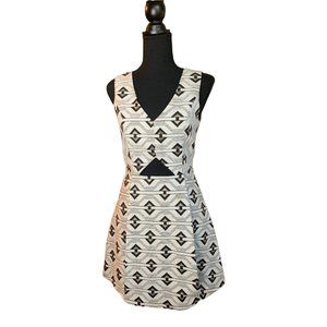 Sugarlips | Boutique Multi Color Aztec Cocktail Dress